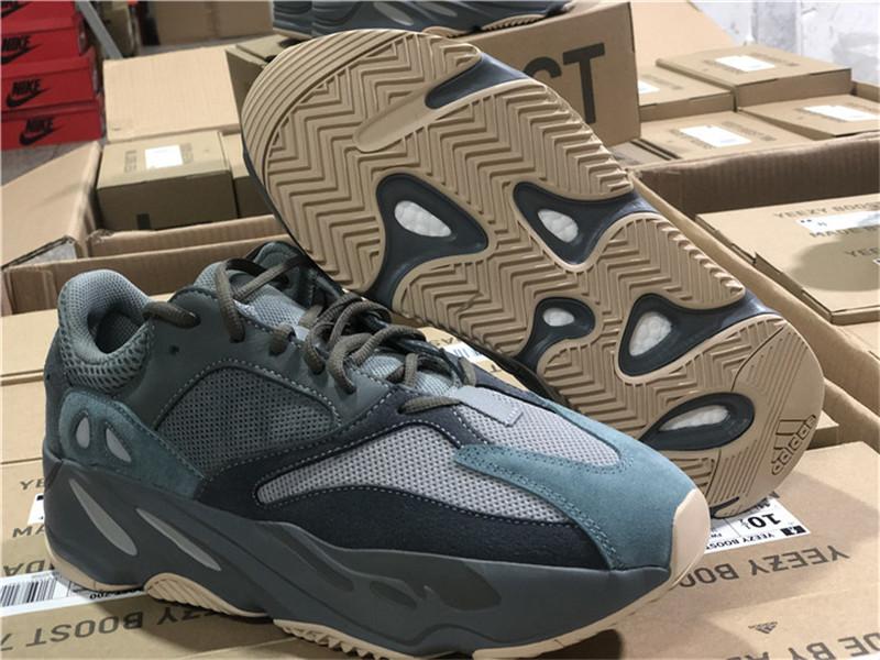 PK GOD YEEZY 700 BOOST Teal Blue RETAIL MATERIALS READY TO SHIP